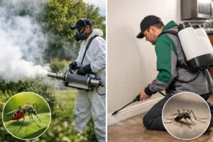 Mosquito Fogging vs Residual Spraying