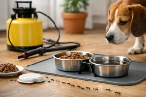 Ant Control for Pet Feeding Areas Made Safer