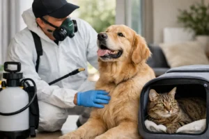 How to Protect Pets During Spraying Safely